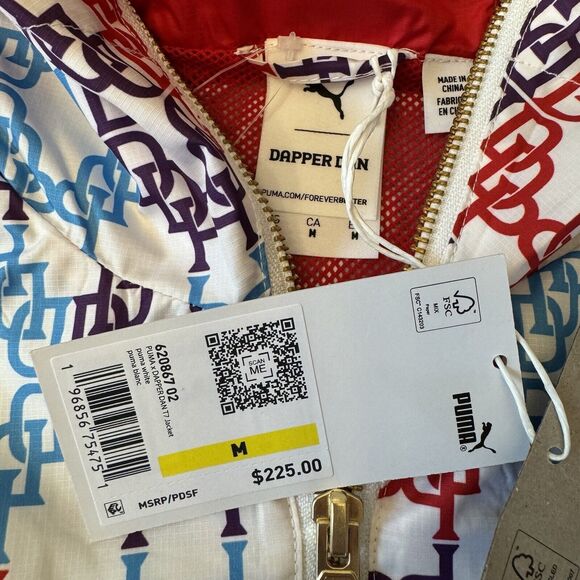 PUMA x Dapper Dan Women's Windbreaker Jacket - Picture 2 of 5